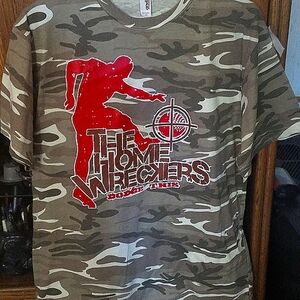 💖Funny Men's "Anvil" Shirt Size M